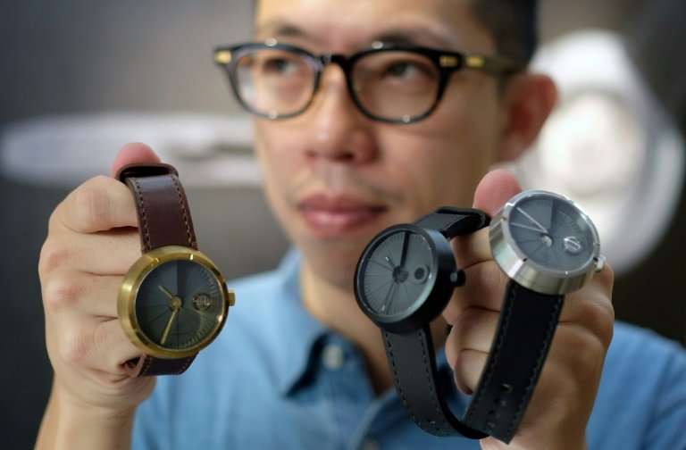 Jewellery and watchmaker Sean Yu creates watches made with a cement surface that are a huge hit with Taiwan's consumers