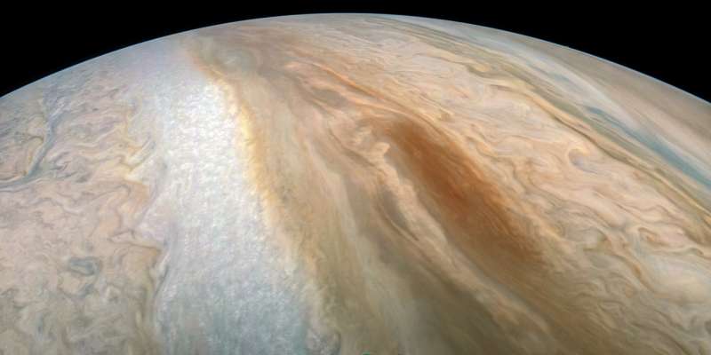 Juno captures elusive "brown barge"