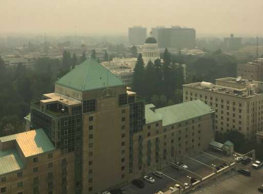 Kids swapping outdoor play for TV as smoke chokes California