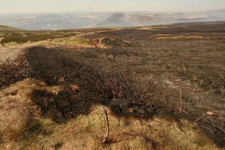 Last Thursday soldiers were called in to help tackle a fire on Saddleworth Moor, east of Manchester, which led to the temporary 