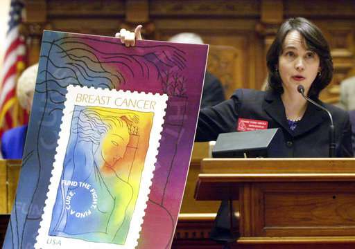 Licking cancer: US postal stamp helped fund key breast study