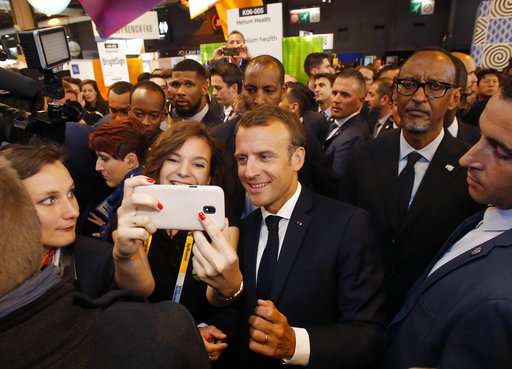 Macron wants to make France gateway to Europe for tech firms