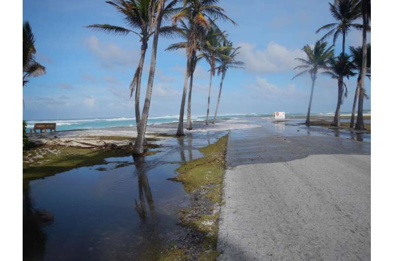 Many low-lying atoll islands could be uninhabitable by mid-21st century