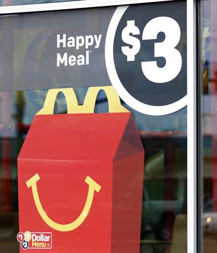 McDonald's moves cheeseburgers off Happy Meal menu