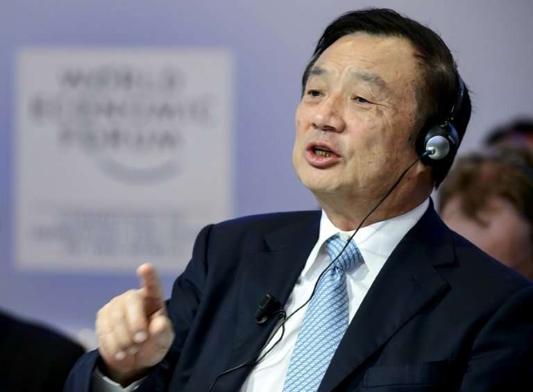 Meng Wanzhou is the daughter of Huawei founder and CEO Ren Zhengfei (pictured), a former Chinese People's Liberation Army engine