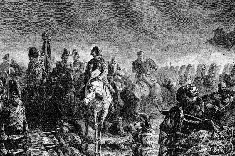 Napoleon's defeat at Waterloo caused in part by Indonesian volcanic eruption