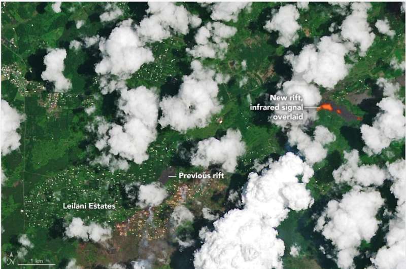 NASA aids Kilauea disaster response