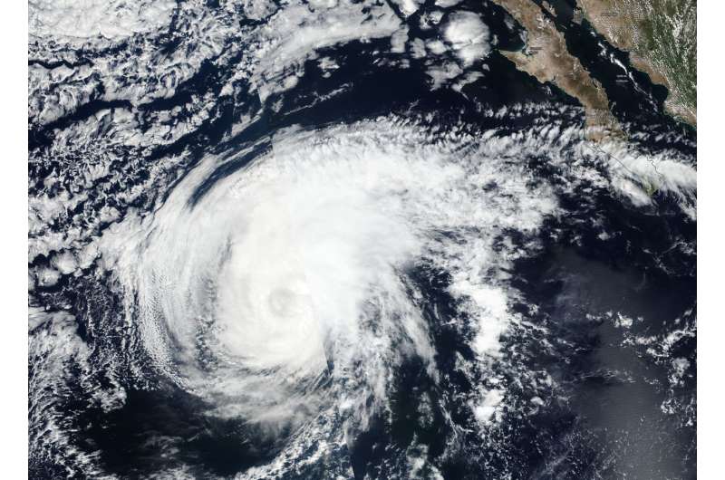 NASA provides takes powerful Hurricane Sergio's temperature