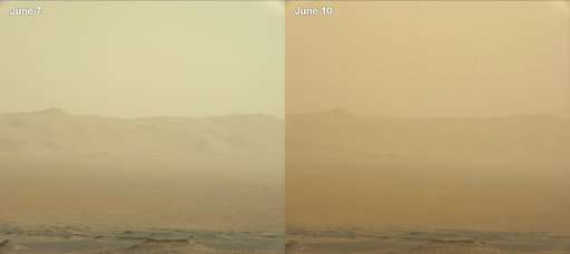 NASA rover knocked out as gigantic dust storm envelops Mars