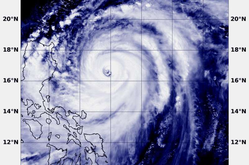 NASA sees dangerous Super Typhoon Mangkhut, eyeing the Philippines