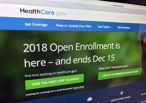 Nearly 11.8M enroll for Obama health law in 2018