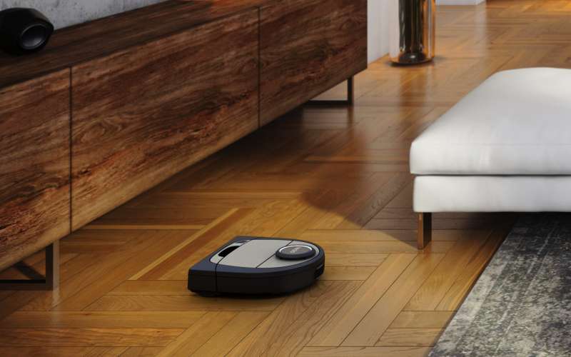 Neato robot vacuum will not tread on dog's bowl