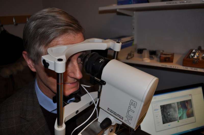 Nerve damage in type 2 diabetes can be detected in the eye