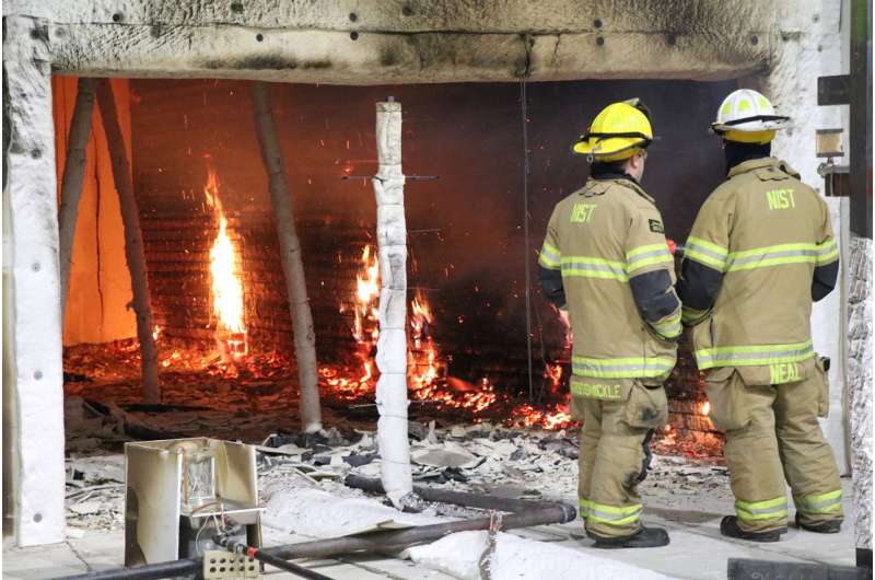 New NIST roadmap charts path to reduced fire hazards from materials