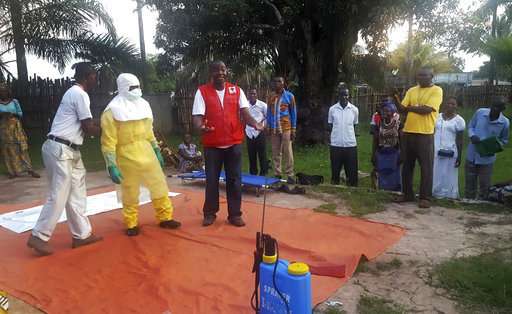 Nurse dead in Congo as Ebola vaccination campaign starts