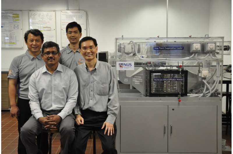 NUS researchers pioneer water-based, eco-friendly and energy-saving air-conditioner