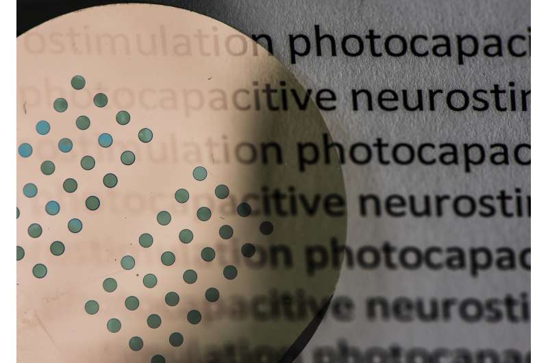 Organic printing inks may restore sight to blind people