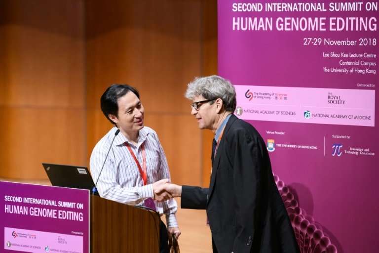 Organisers of the Second International Summit on Human Genome Editing denounced He Jiankui's &quot;unexpected and deeply disturb