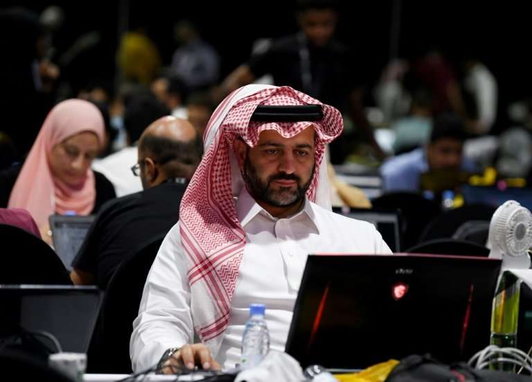 Organisers said the hackathon's aim was to find high-tech ways to make the hajj safer and more efficient