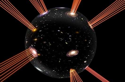 Our universe: an expanding bubble in an extra dimension