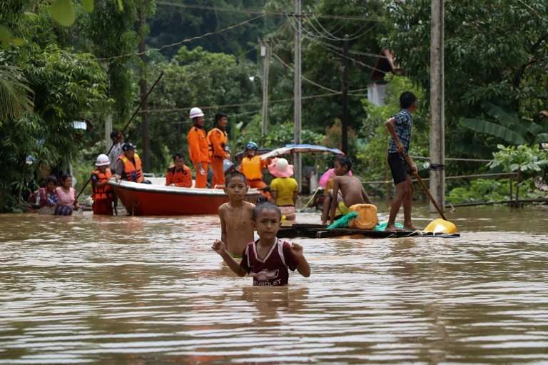 Over 118,000 people have sought refuge in camps following the monsoon flooding