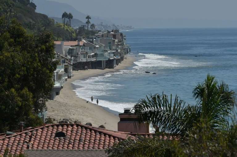 Owners of multi-million-dollar beachfront homes in Malibu, shown here, and elsewhere in California argue that visitors to the pu