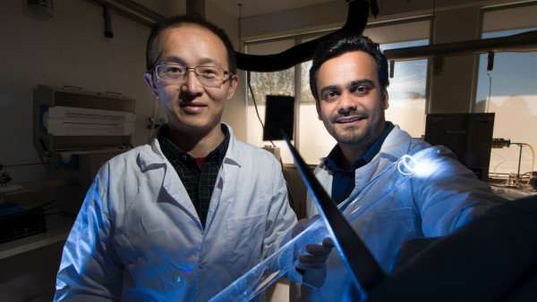 Part-organic invention can be used in bendable mobile phones