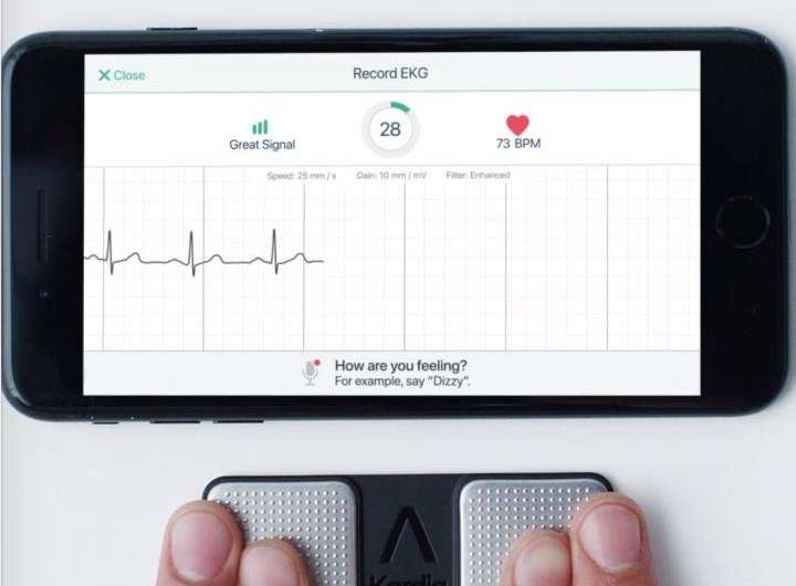 Phone app effectively identifies potentially fatal heart attacks with near accuracy of medical ECG