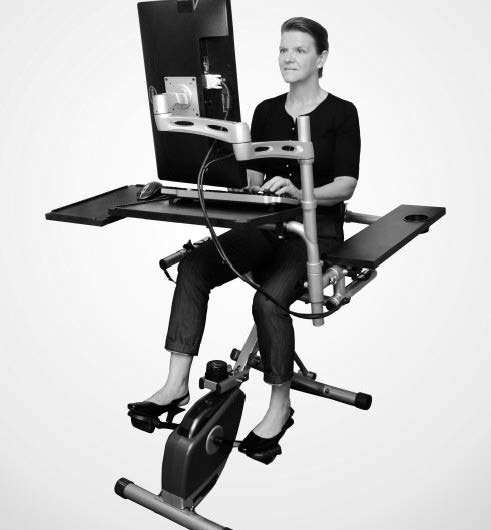 Pilot study suggests pedal desks could address health risks of sedentary workplace