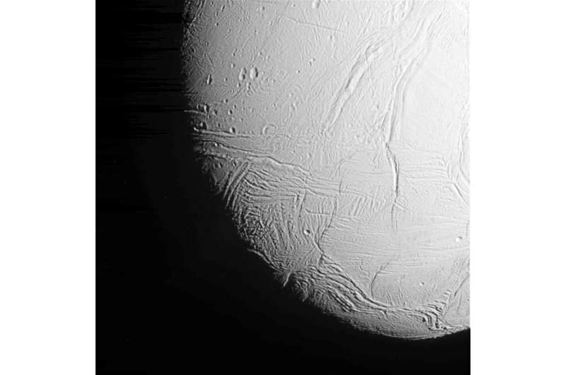 Previous research has suggested that Enceladus sports an ocean of liquid water—a key ingredient for life—beneath its icy surface