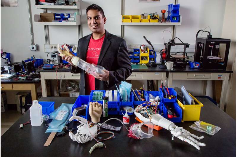 Prosthetic arms can provide controlled sensory feedback, study finds