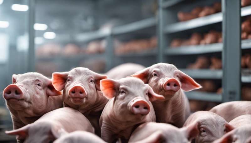 Protein profiles for individual pigs enable producers to determine the cut of meat via genetics