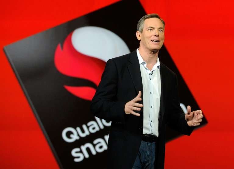Qualcomm chairman Paul Jacobs was among the executives of the California mobile chip giant attending a meeting with Broadcom on 