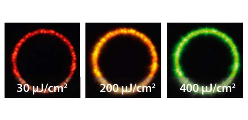 quantum dot ring lasers