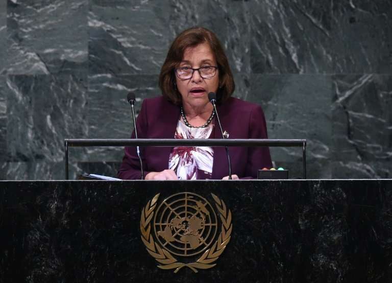 &quot;We are bearing the torch for those vulnerable to climate change,&quot; Marshall Islands President Hilda Heine told the COP