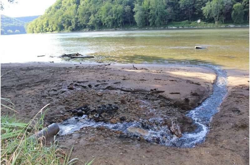 Radioactivity from oil and gas wastewater persists in Pennsylvania stream sediments
