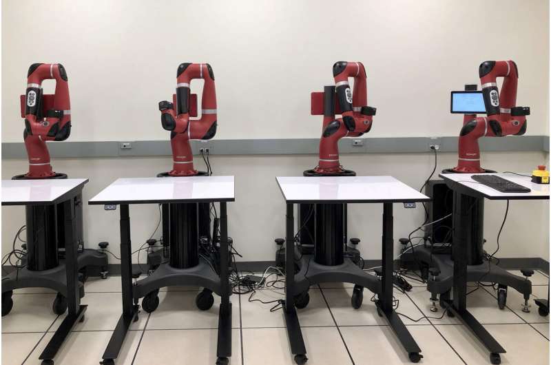 Robots learn tasks from people