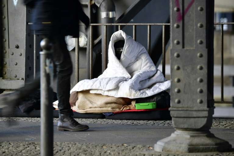 Rough sleepers were among the most vulnerable