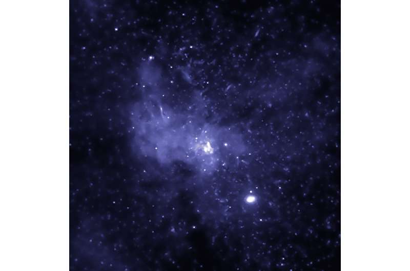 Sagittarius A* swarm: Black hole bounty captured in the Milky Way center
