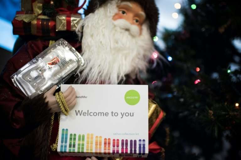 Santa offers a chance this Christmas to carry out DNA tests that could reveal unknown ancestry or long-long relatives