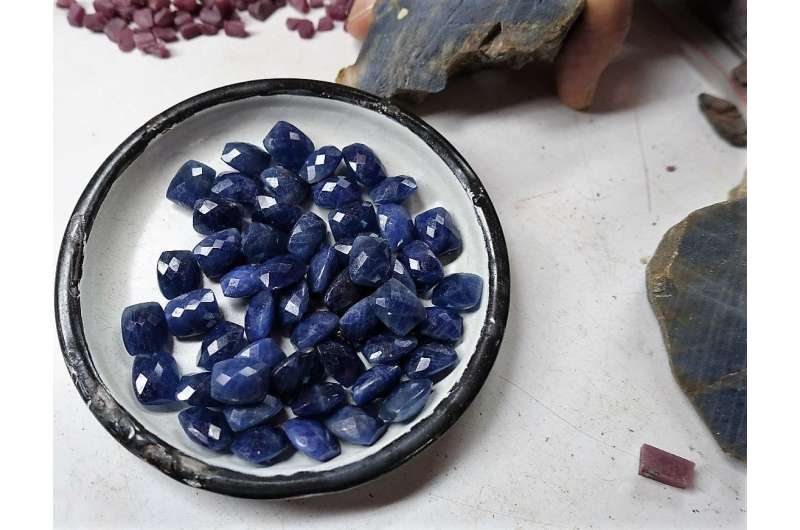 Sapphire secrets—they aren't all blue, and mining them requires luck plus labour