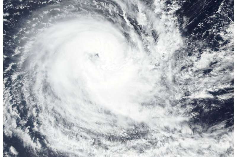 Seeing double: Tropical Cyclone Kenanga same strength as other storm
