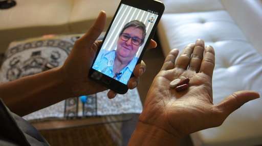 Selfie medicine: Phone apps push people to take their pills