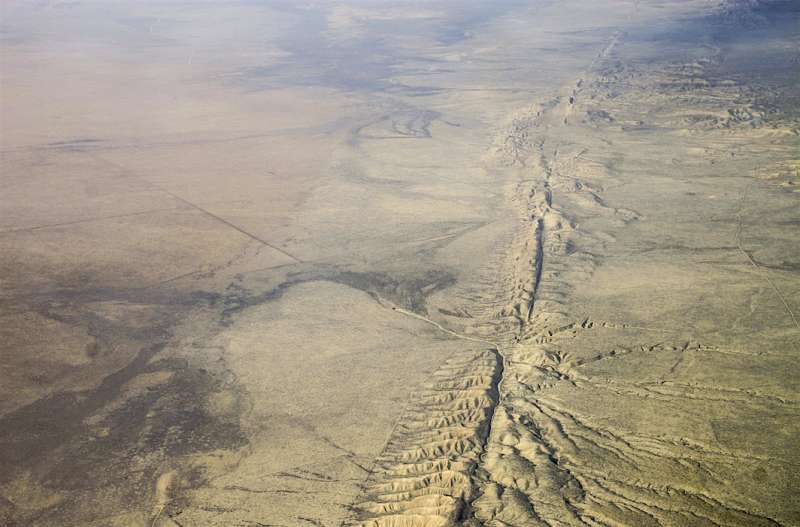'Slow earthquakes' on San Andreas Fault increase risk of large quakes, say ASU scientists