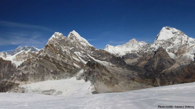 Slow flow for glaciers thinning in Asia