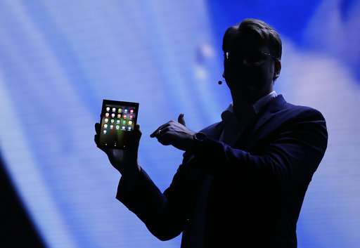 Smartphone makers bet on foldable screens as next big thing