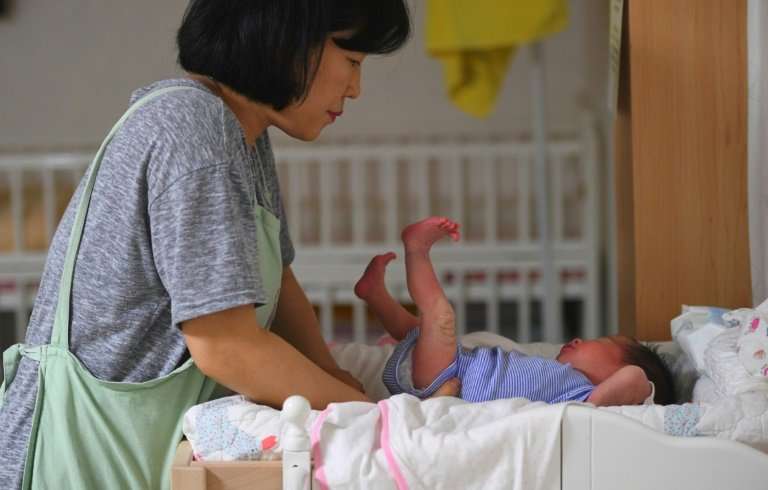 South Korea's fertility rate—the number of children a woman is expected to have in her lifetime—fell to 0.95 in the third quarte