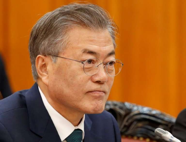 South Korea's President Moon Jae-in is visiting the United Arab Emirates
