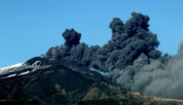 Still erupting after 2,700 years or more