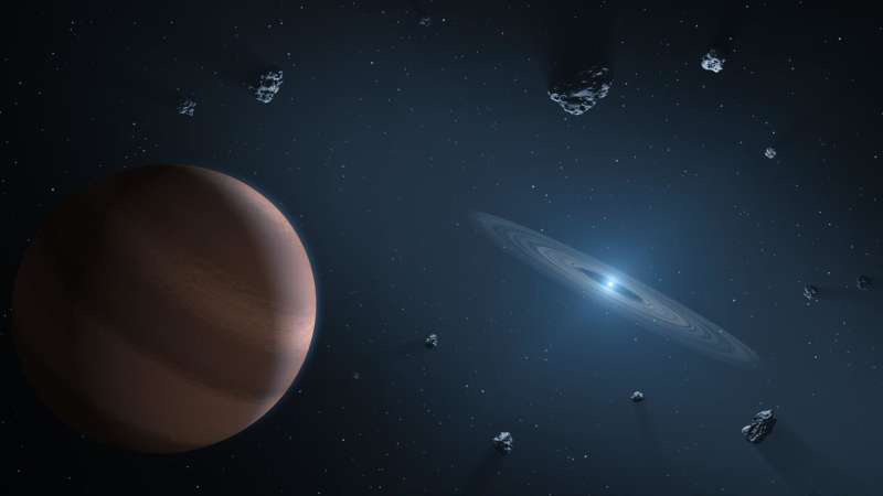 Study of material surrounding distant stars shows Earth's ingredients 'pretty normal'